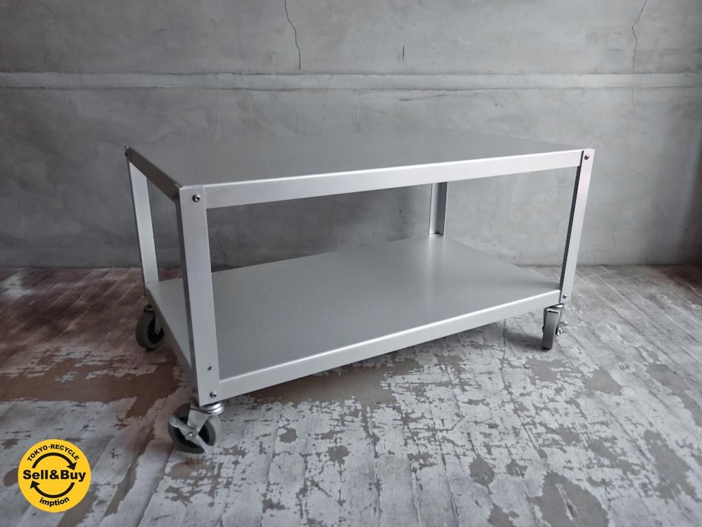 廃盤 無印良品 MUJI アルミ ローテーブル 大 【公式通販】