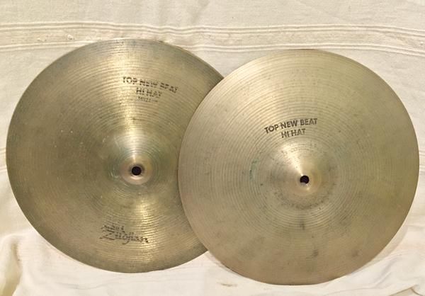 白抜きZildjian MARCHING BAND 12”インチ 31cm ペア 白抜きZildjian