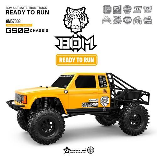 Gmade GS02 BOM TR RTR GM57003 4WD 1/10 ラジコンカー オフロード
