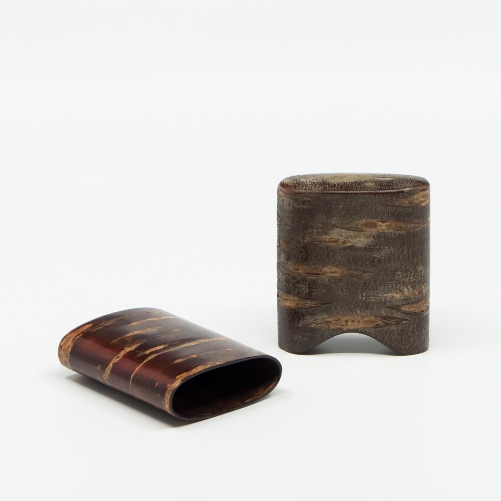 樺細工 薬籠 霜降皮｜佐藤大 作｜角館 樺細工 製造販売元 八柳