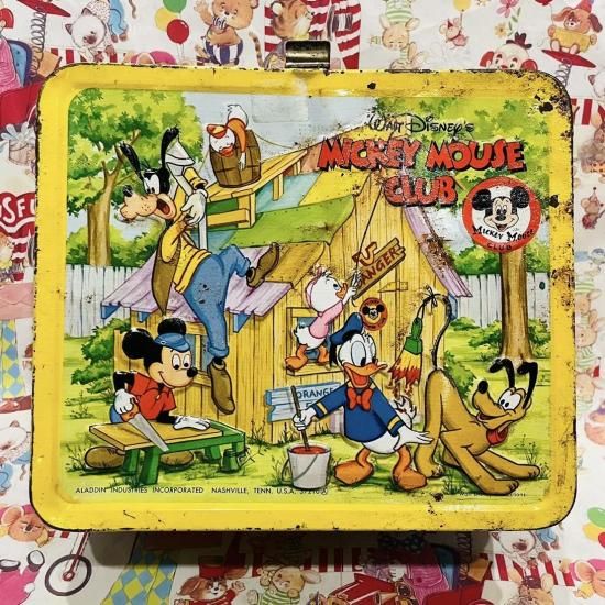 70s / ALADDIN / MICKEY MOUSE CLUB / Lunch Box / アラジン