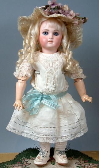 アンティーク ビスクドール ジュモー 5号 ALMOND-EYED - ビスクドール