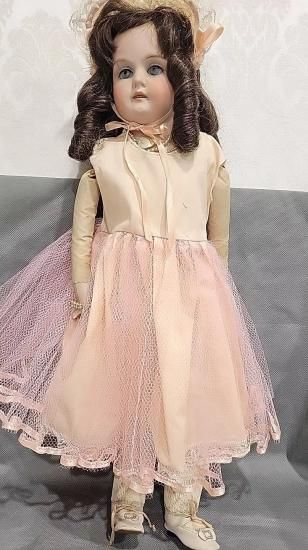 提携業者取扱品】アンティーク ビスクドール アーモンド マルセル