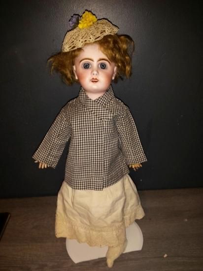 即納！ アンティーク ビスクドール Jumeau 7号 ジュモー 45cm フレンチ