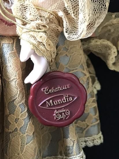 即納！ Mundia ビスクドール Christine et Cecile フレンチ 42cm