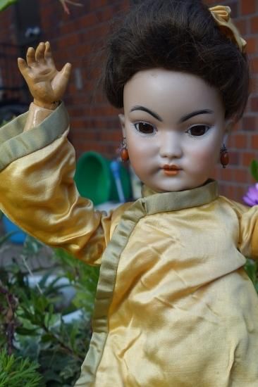 アンティークドール ビスクドール♥愛らしいお嬢さん♥シモンハル