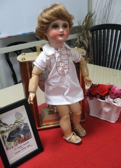 アンティークドール アンティークドイツビスクドール3way