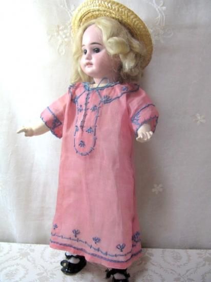 アンティークドール アーモンドマルセルュ ビスクドール 1890年頃