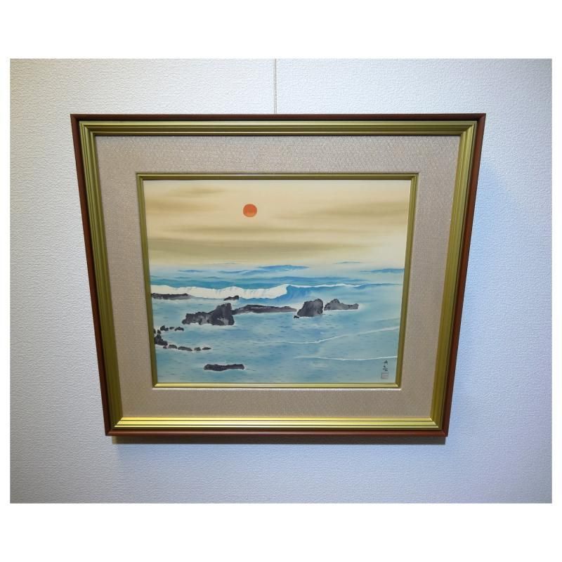 横山大観 海暾】リトグラフ #版画 複製 【公式通販】