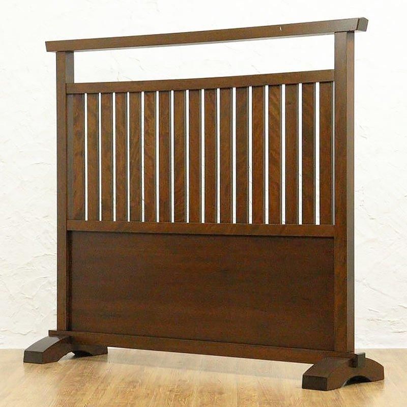 花柄刺繍 木製パーテーション