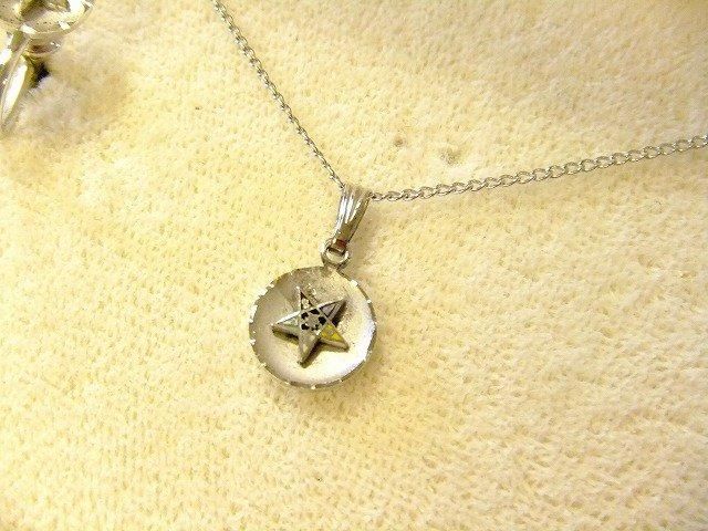 ヴィンテージ フリーメイソン 逆五芒星 シルバ