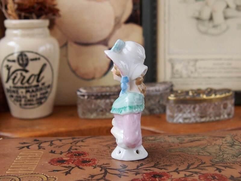 アンティーク ハーフドール ピンクッションドール - アンティーク