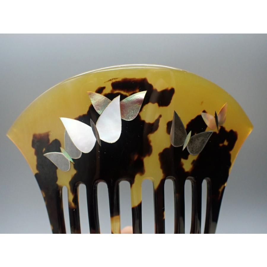 アンティーク 時代物 ウラン 和ガラス かんざし 簪 球体 江戸ガラス