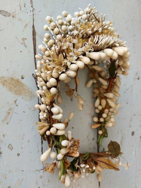 アンティークワックスフラワーティアラ - アンティークモール＆蚤の市