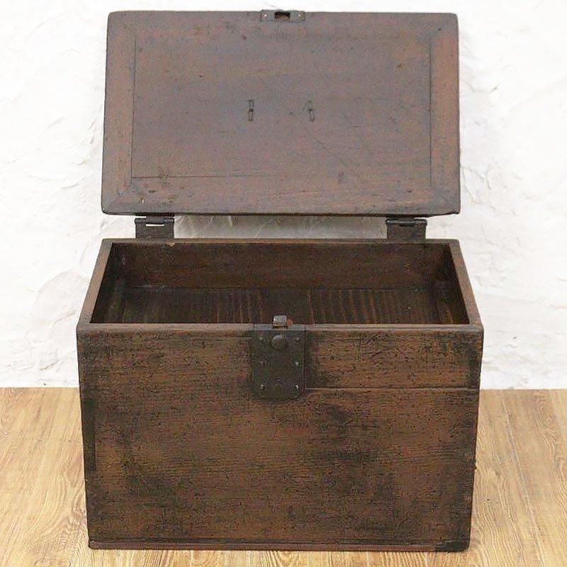 希少な明治時代のアンティーク硯箱 日本製