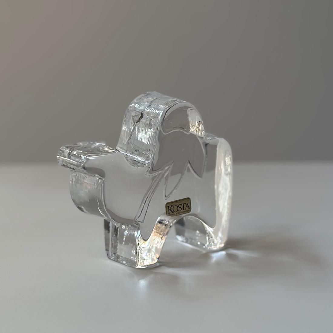 Kosta Boda ヒトコブラクダ｜Bertil Vallienデザインの北欧ガラスオブジェ