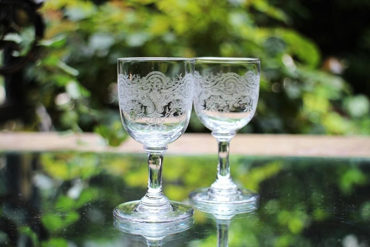 アンティークバカラ メディチリキュールグラス 1907年頃