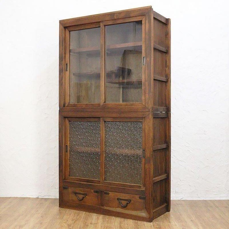 最終お値下げ！昭和レトロ アンティーク 食器棚