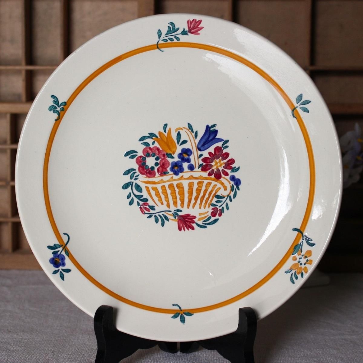 サルグミンヌ アンティーク デザートプレート 20世紀前半