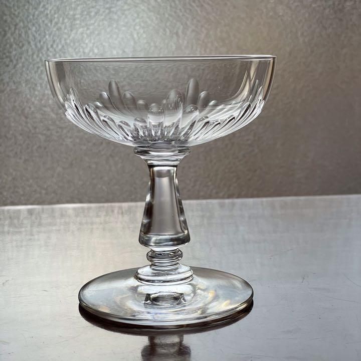 希少】オールドバカラ ISIGNY シャンパンクープ H:13cm 希少】オールド