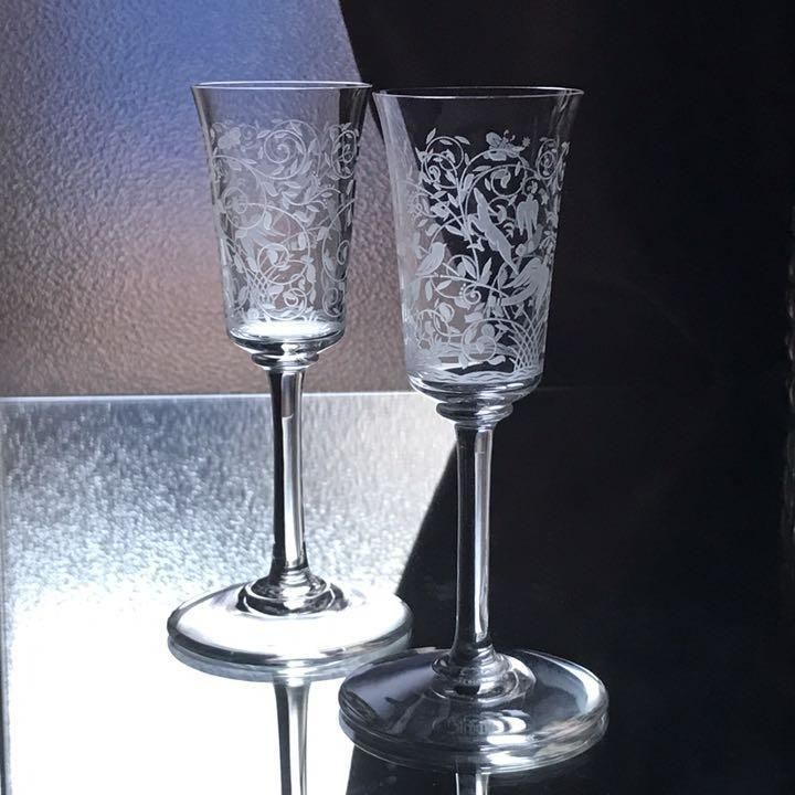希少☆美品オールドバカラBACCARATレイラ☆アペリティフワイングラス