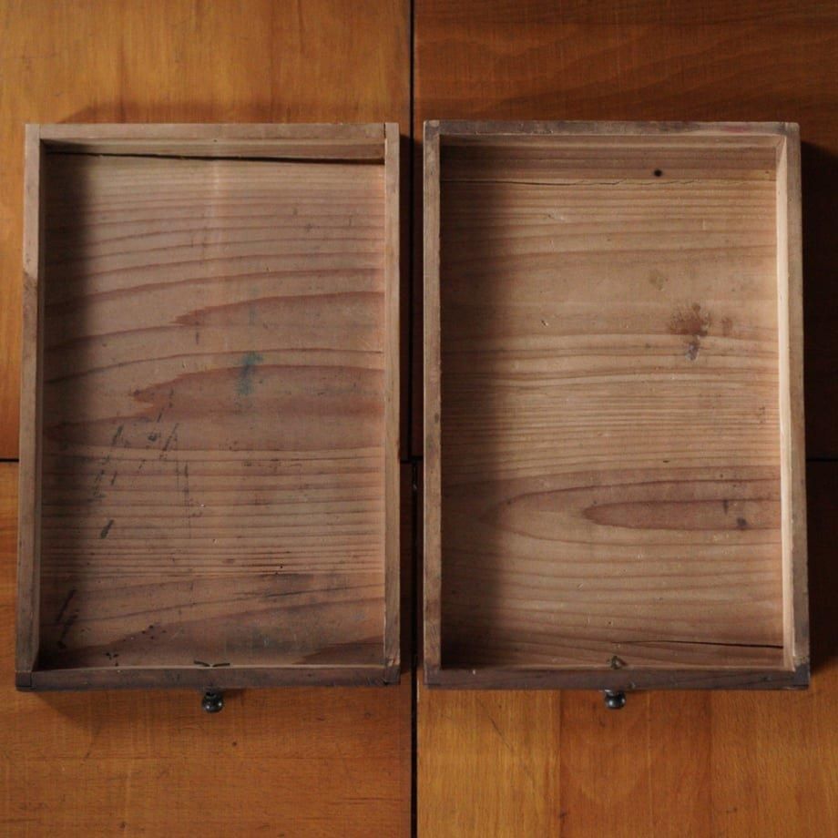 昭和アンティーク 8杯小引出し 収納棚 ヴィンテージ