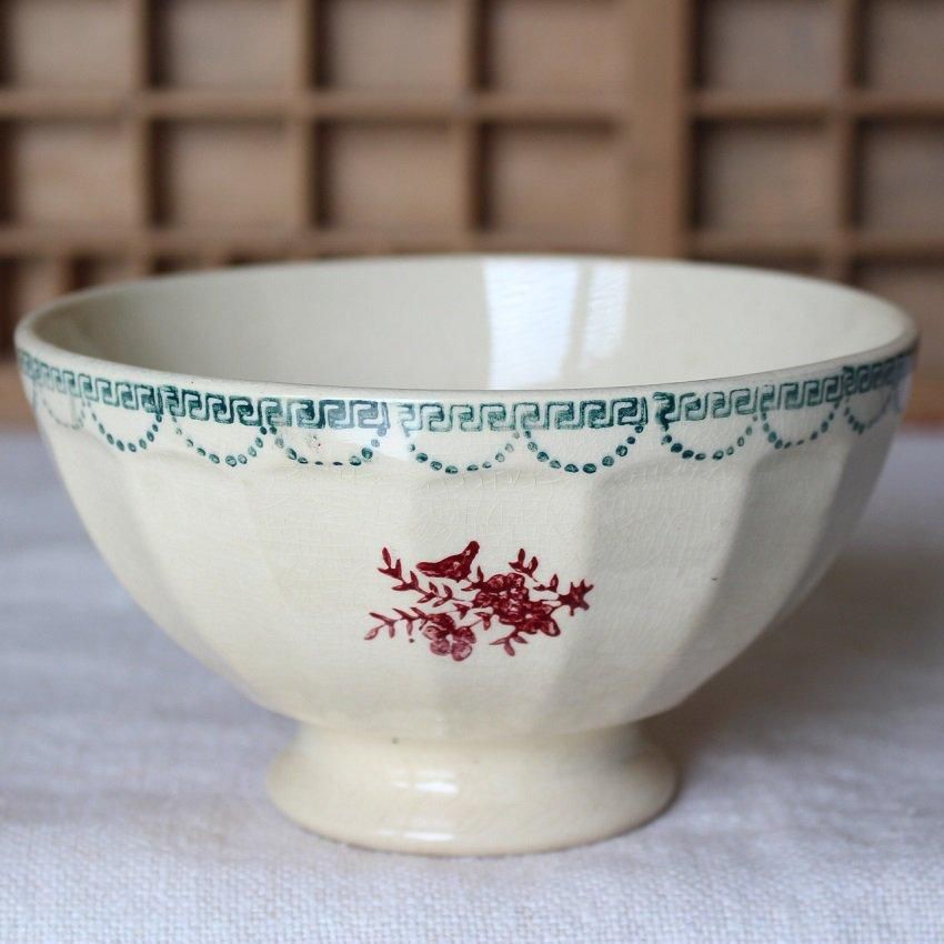 フランス アンティーク カフェオレボウル 1900年代初期