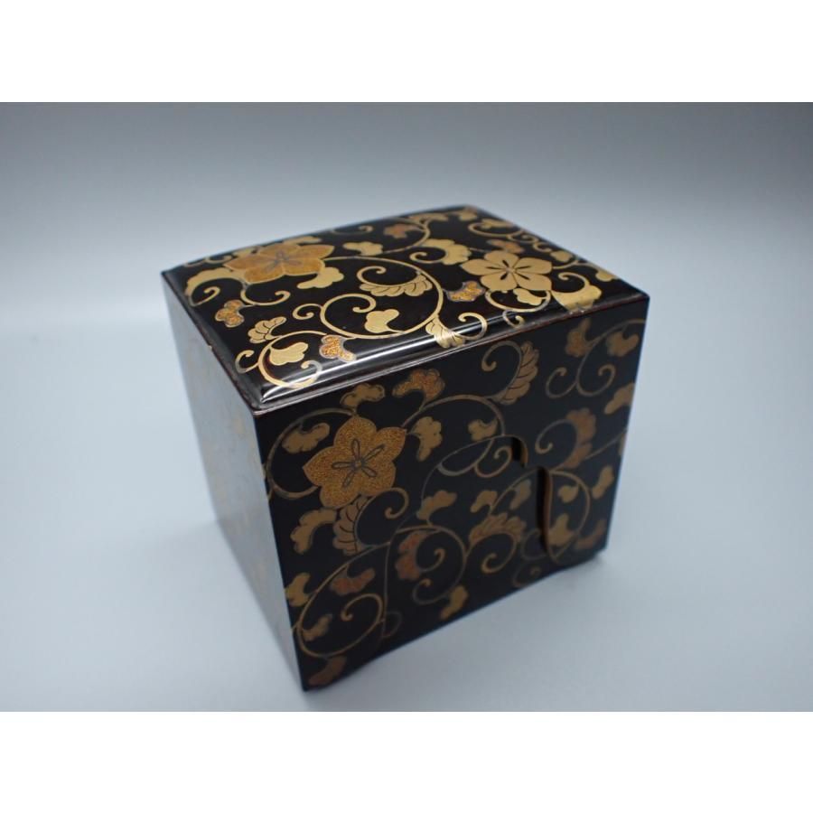 明治梨地花札ケース 漆塗り 高級な古玩