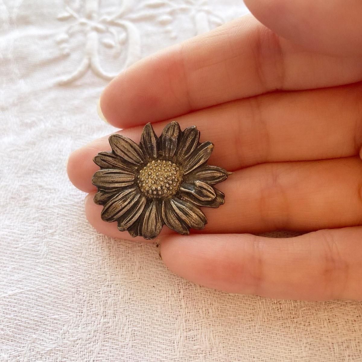 フランスアンティークMellerio dits Meller ブローチ小