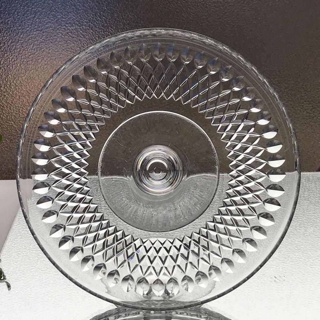 希少なアンティークバカラ製コンポート 1936年以前の優雅な一品