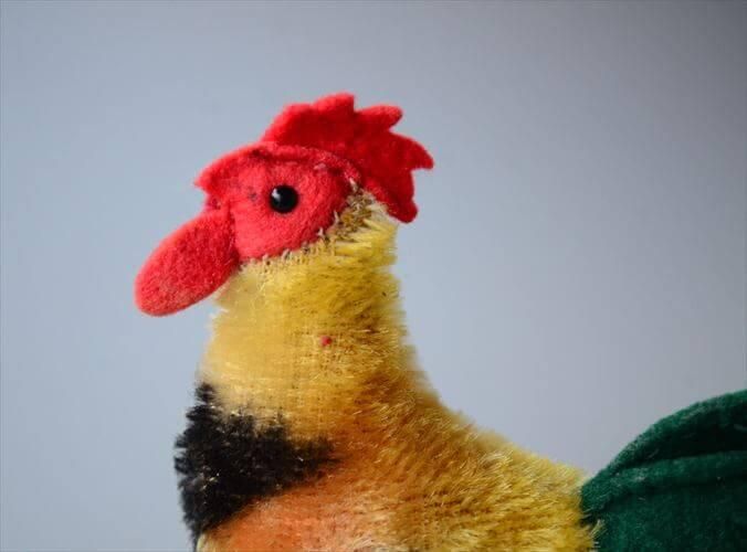 ドイツ製シュタイフ おんどり ぬいぐるみ ヴィンテージ