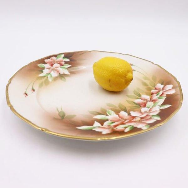 大正時代アンティークのオールドノリタケ飾り皿