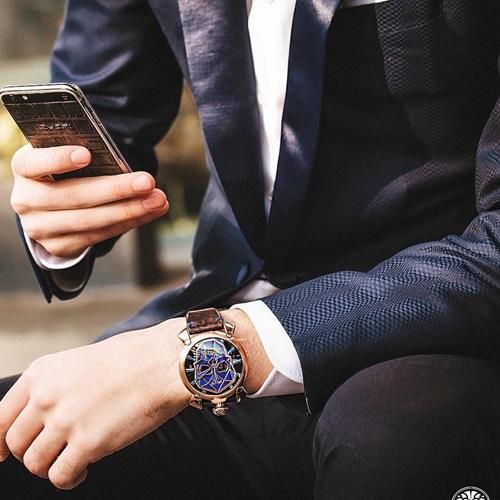 Manuale 48mm バイオニックスカル 5061.01S | GaGa MILANO -ガガミラノ