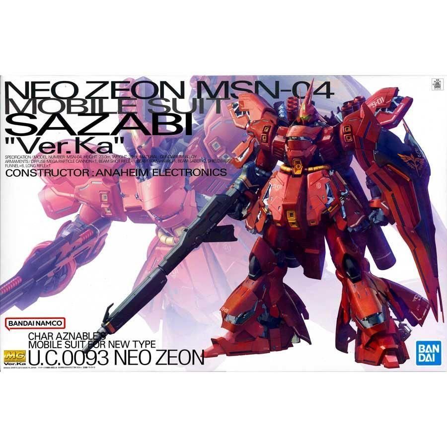 MG 1/100 MSN-04 サザビー Ver.ka プラモデル