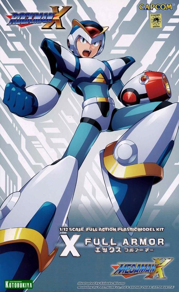 未開封】コトブキヤ ロックマンX エックス フルアーマー 1/12スケール