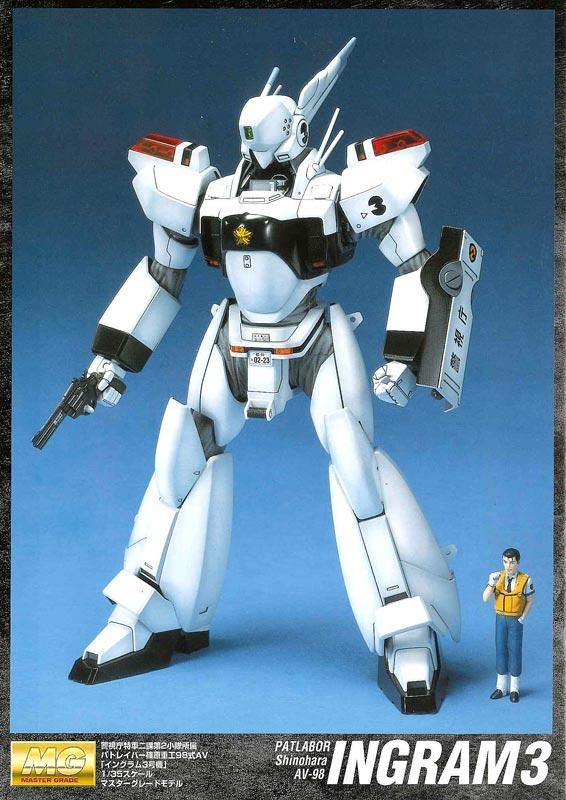MG 1/35 イングラム3号機 機動警察パトレイバー プラモデル バンダイ