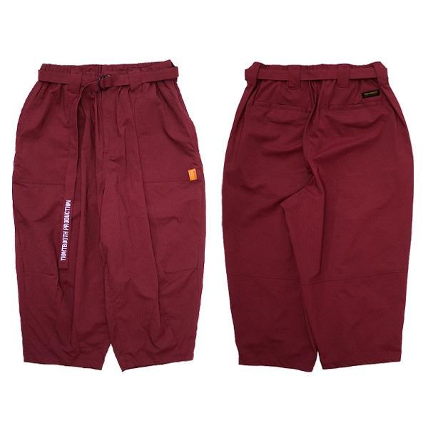 TIGHTBOOTH パンツ L バーガンディTIGHTBOOTH パンツ L バーガンディ