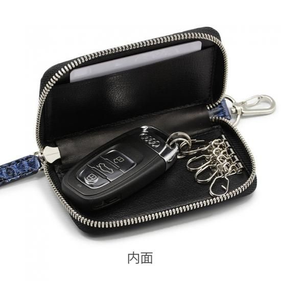 ナイルクロコダイルコスモブルースマートキーケース | 東京クロコダイル
