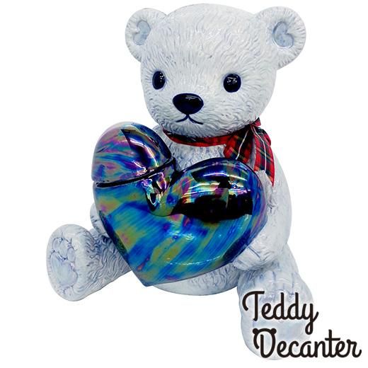 テディデキャンタ｜かわいいテディベアのお酒ボトル！ブランデー 500ml