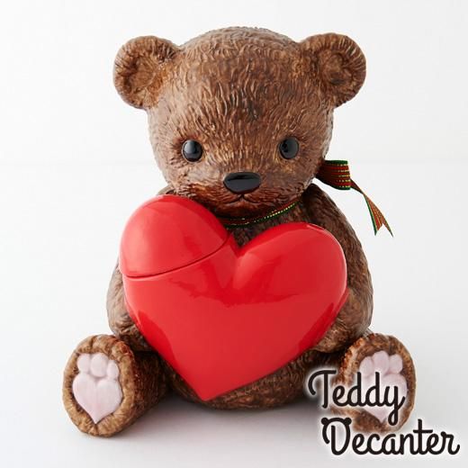 テディデキャンタ｜かわいいテディベアのお酒ボトル！ブランデー 500ml