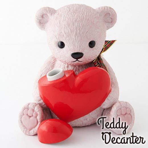 テディデキャンタ｜かわいいテディベアのお酒ボトル！ブランデー 500ml