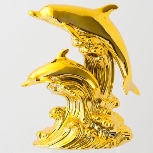 ドルフィン ブランデー｜ゴールドドルフィン40% 500ml（2匹版