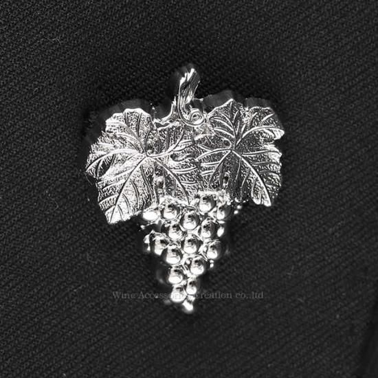 ピンバッジ ピンズ 葡萄シルバー ソムリエバッジ | ワイン | ワイン