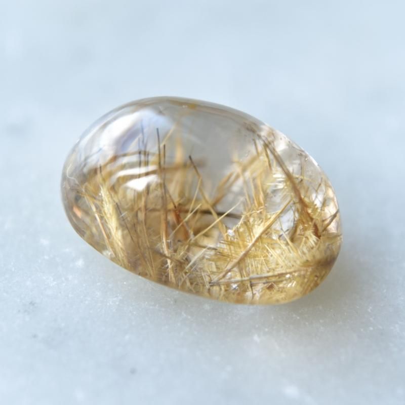 ルチル・イン・クォーツ ジオメトリック ブラジル産 28.5cts./ ルース