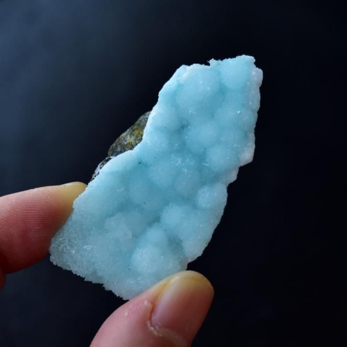 ブルー・アラゴナイト Mermaid 中国雲南省産 17g/鉱物・結晶原石