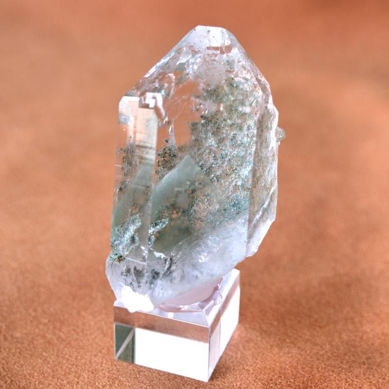 ヒマラヤ水晶 クローライト ファントム ガーデンクォーツ 「三諸山