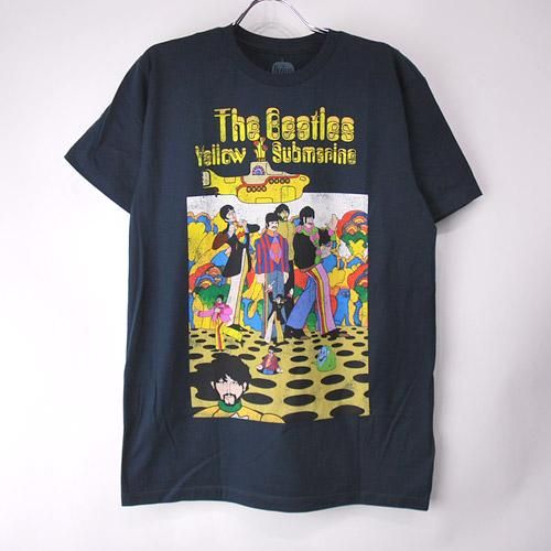 M) ビートルズ イエローサブマリン Tシャツ 古着屋 hooperdoo バンドT