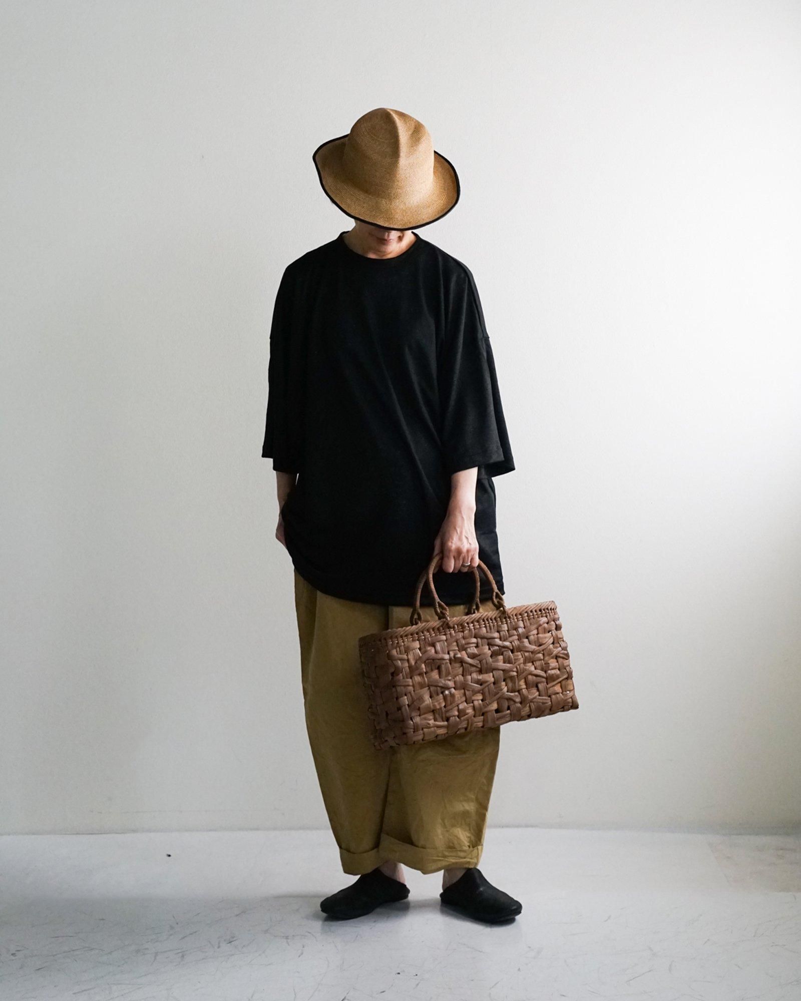 宮本工芸 山ぶどうの籠 太巾みだれ編み 巻手 ○ - katakana - カタカナ