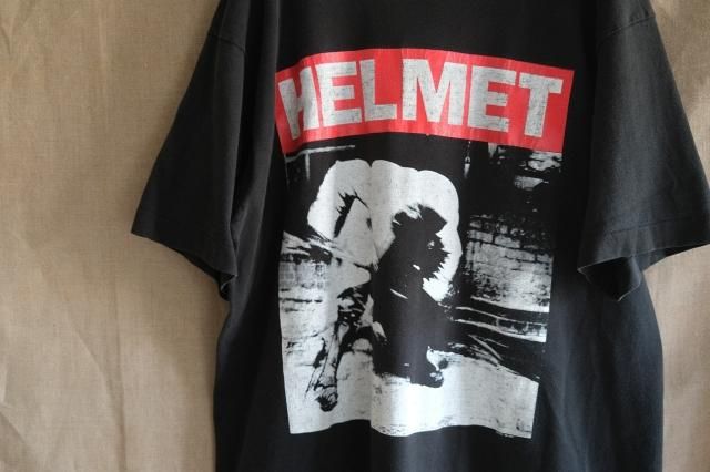 90's HELMET meantime T-Shirts Black - jam-clothing