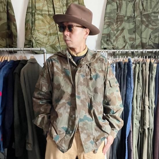 60s 東ドイツ軍 ブルメンターンカモ ヴィンテージ ジャケット NVA 60's